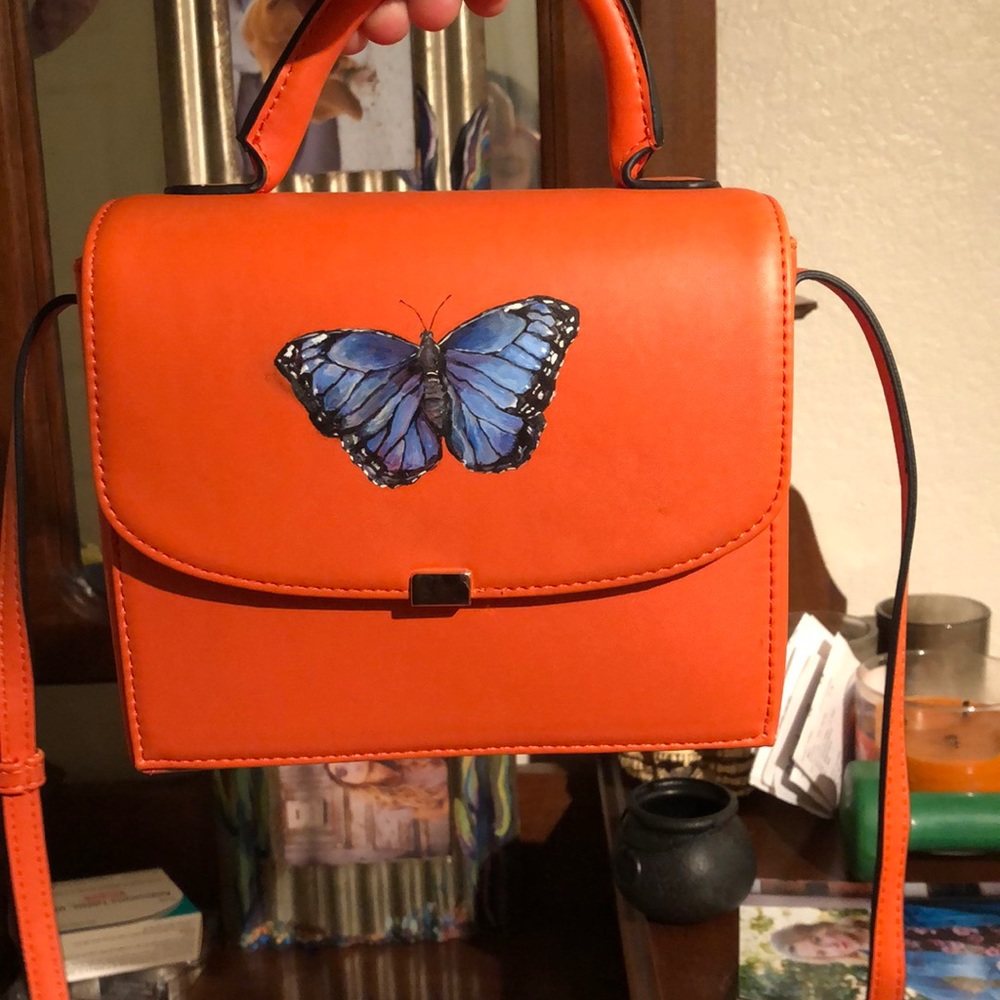 Hand Painted Statement Purse - image 4